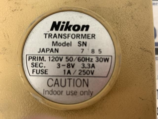 Nikon Transformer – MODEL SN – 3-8V 50/60Hz w/Warranty
