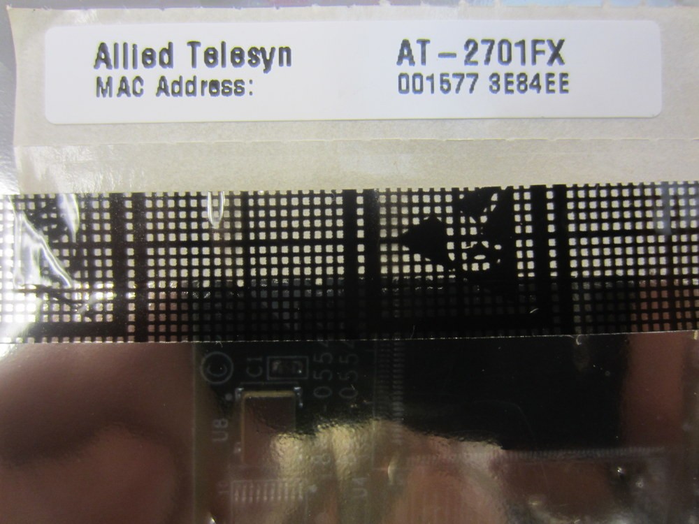 Allied Telesyn 990-00021-901 PCI 32-Bit Fast Ethernet Adapter AT-2701FX/SC-901 (