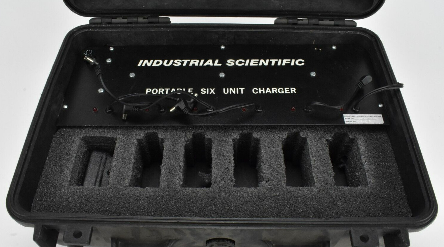 Industrial Scientific 1810-1147 Portable Six Unit Charger w/Pelican Case
