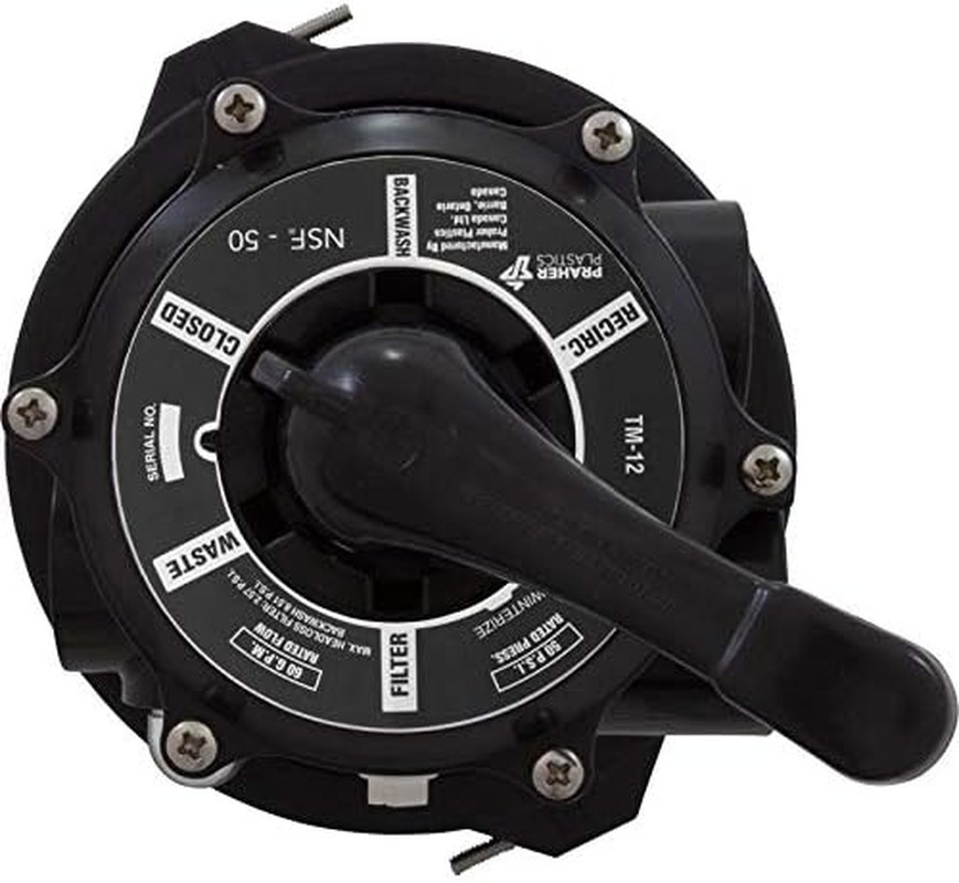 Praher TM-12-L 1.5 Top Mount Multiport Valve with 8.25 Clamp Flange