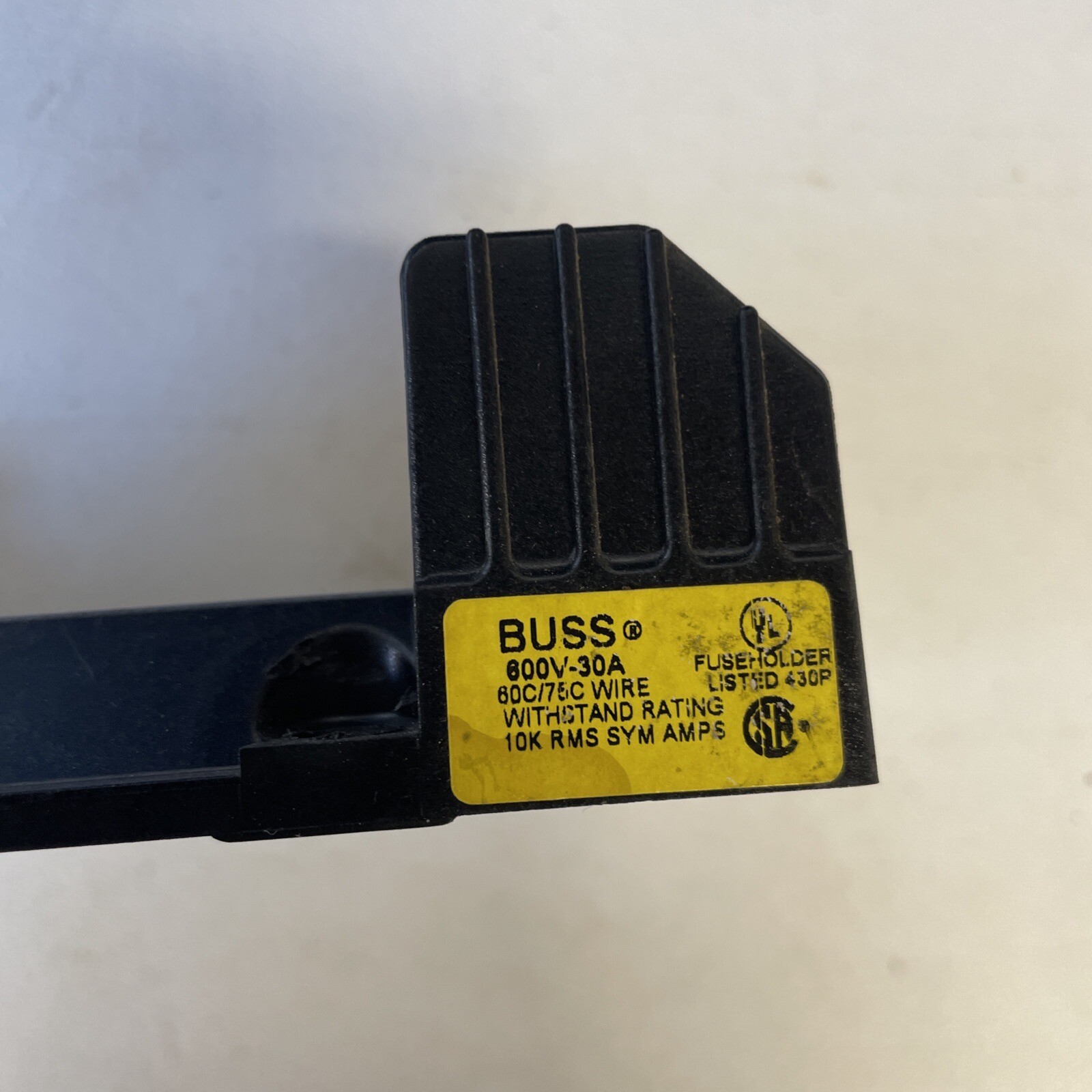 BUSS FUSE HOLDER H60030-3P 600 V 30 A Lot Of 2