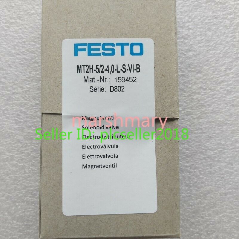 1PC NEW FESTO MT2H-5/2-4,0-L-S-VI-B 159452 Solenoid Valve Fast Shipping
