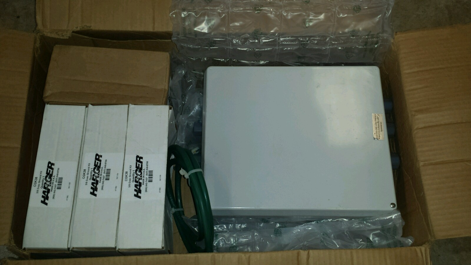 Harger LAB12106XO Lightning Arrestor Box Kit 12″ x 10″ x 6″ Enclosed Box