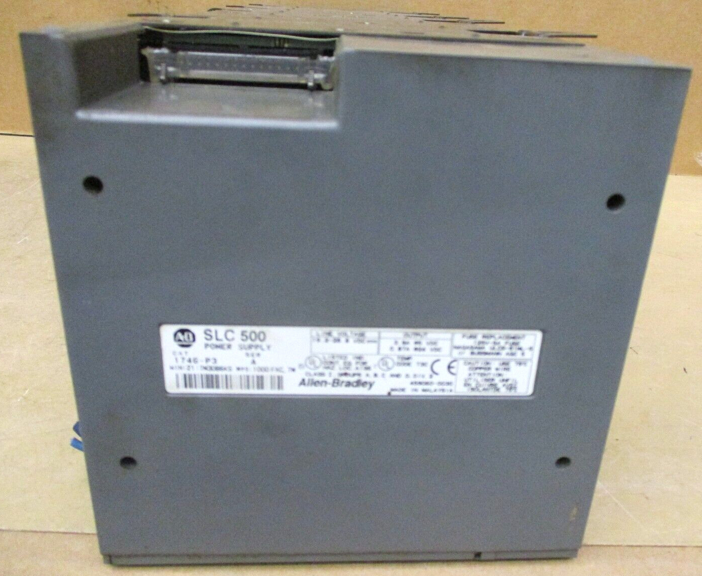 Allen-Bradley SLC 500 1746-P3 Ser A SLC 5/04 CPU 1747-L542 48669GN