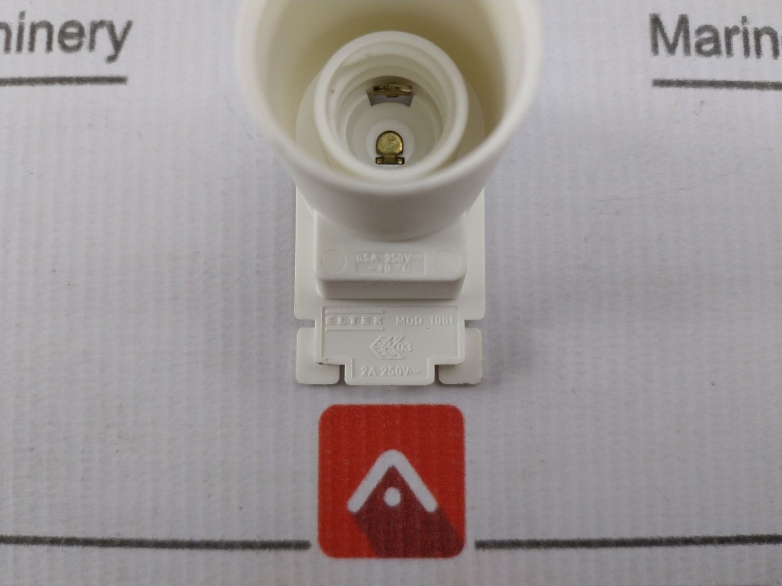 ELTEK MOD. 1061 Washing Machine Lamp Socket