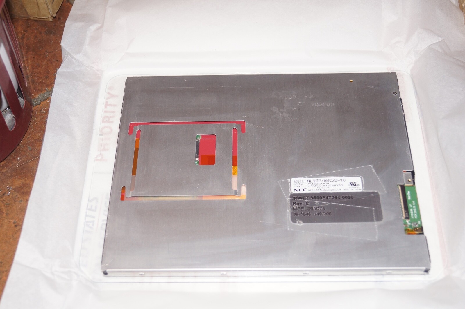 1 new NEC NL10276BC20-10 (10.4 inch Industrial LCD)
