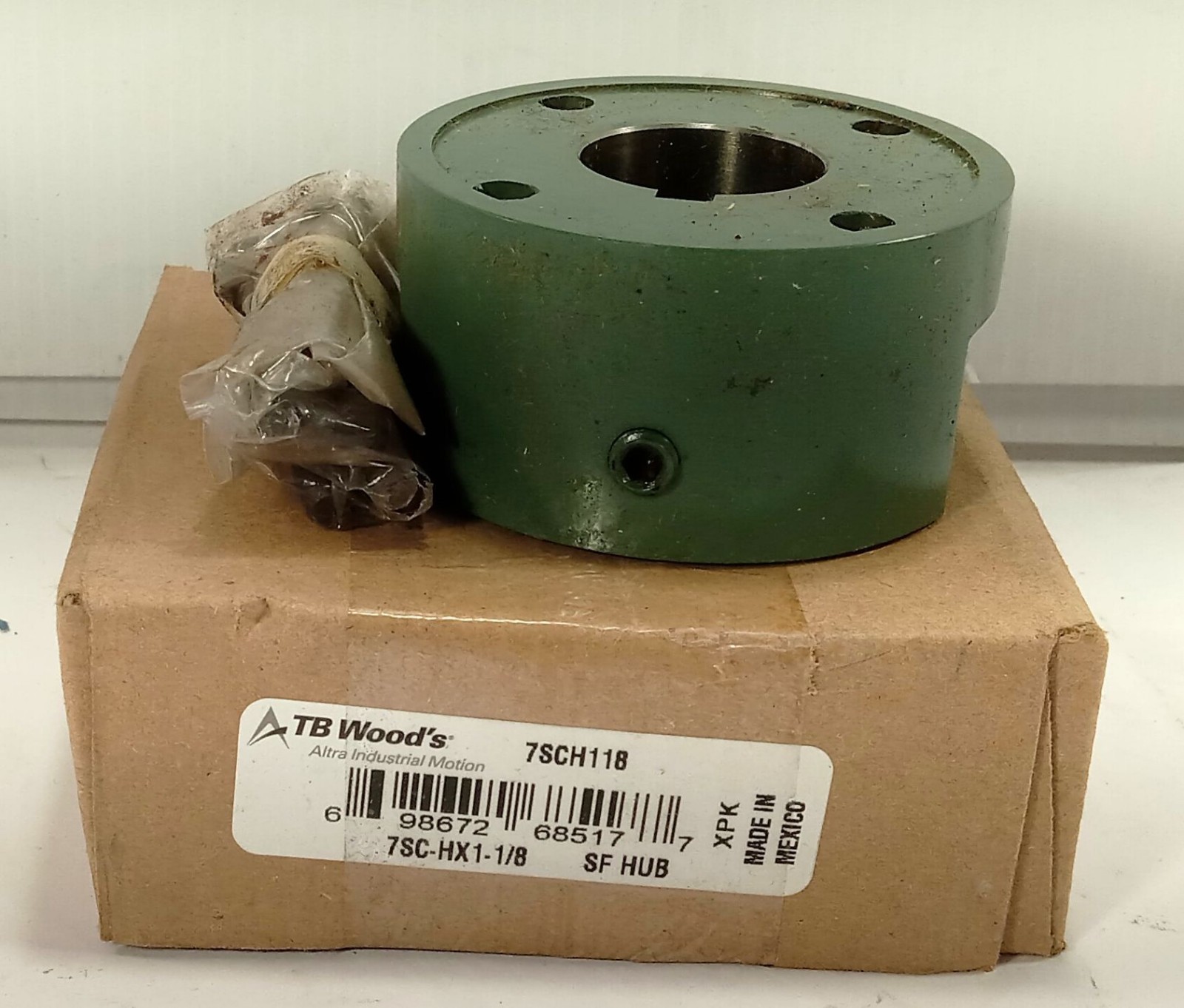 1 NEW TB WOODS 7SCH118 SURE-FLEX TYPE SC SPACER COUPLING HUB NIB **MAKE OFFER**