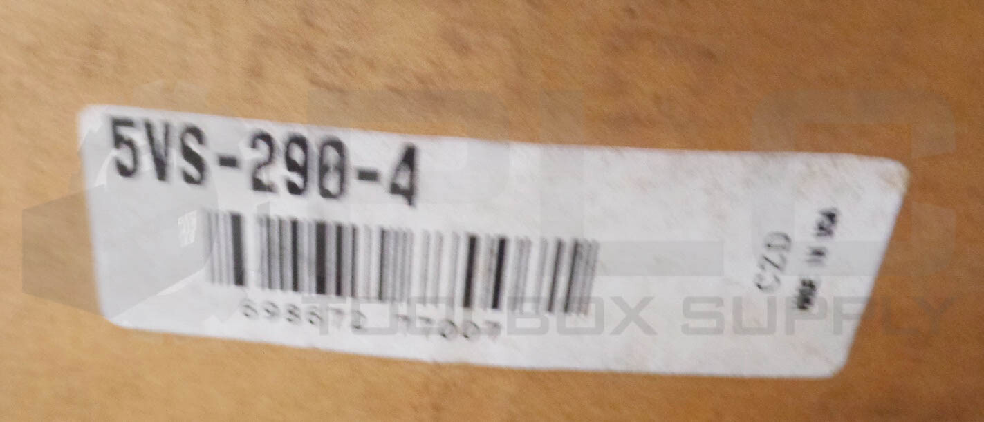 NEW TB WOODS 5VS-290-4 ADJUSTABLE SHEAVE 35FT/LBS