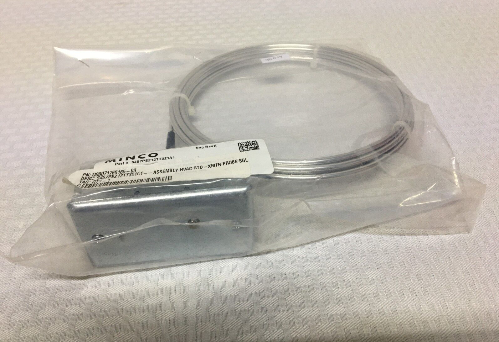 New! Minco S457PEZ12TT321A1 Temperature Sensor (#40019)