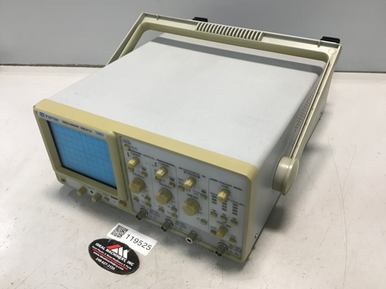 GW INSTEK Oscilloscope GOS-6112 Used #119525