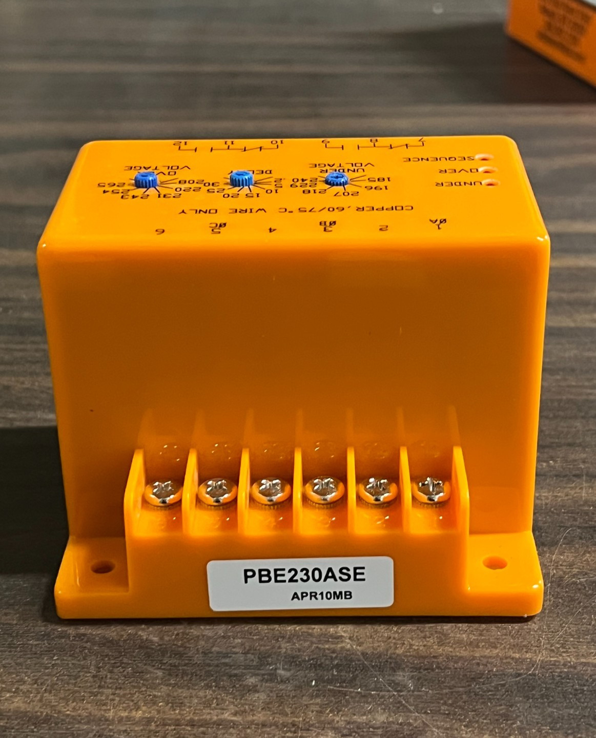 ATC Diversified Electronics PBE-230-ASE 3 Phase Voltage Band Monitor Relay