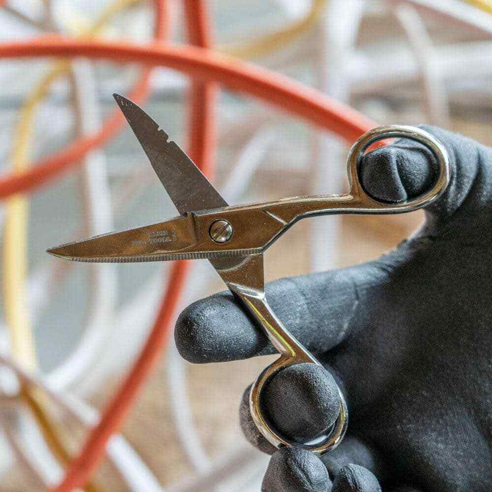 Klein Tools 2100-7 Steel Blade Electrical Scissors