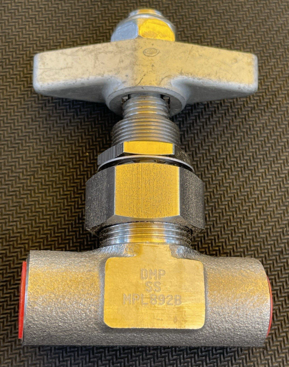 DMP SS MPL892B Globe Valve 6000 WOG 1/4″ FNPT M1602