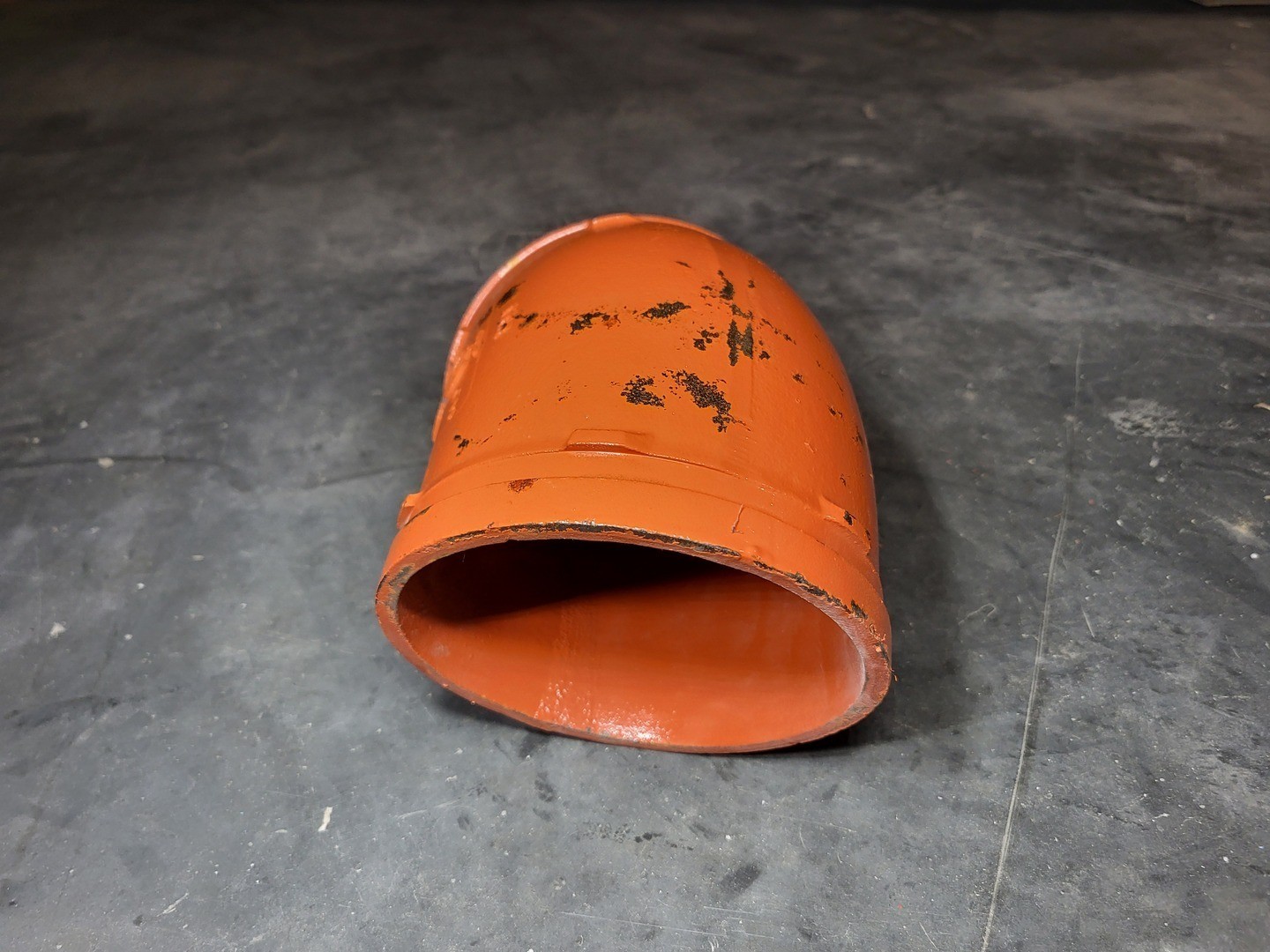 SURPLUS NEW SHURJOINT 7111 6″ Grooved 45° Elbow Fitting, Ptd. Orange – Parts