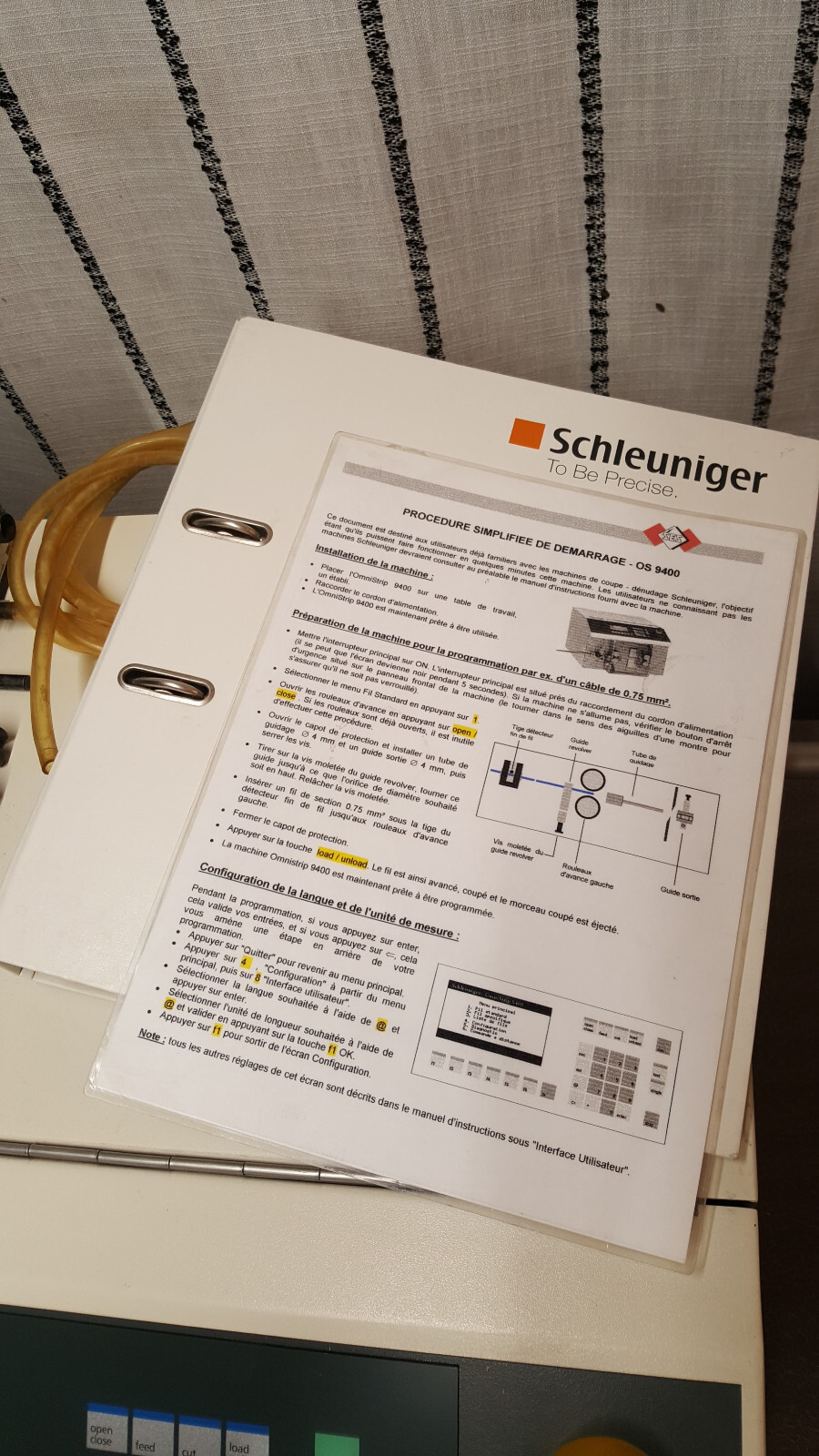 SCHLEUNIGER OmniStrip 9400 + UniStrip 2015