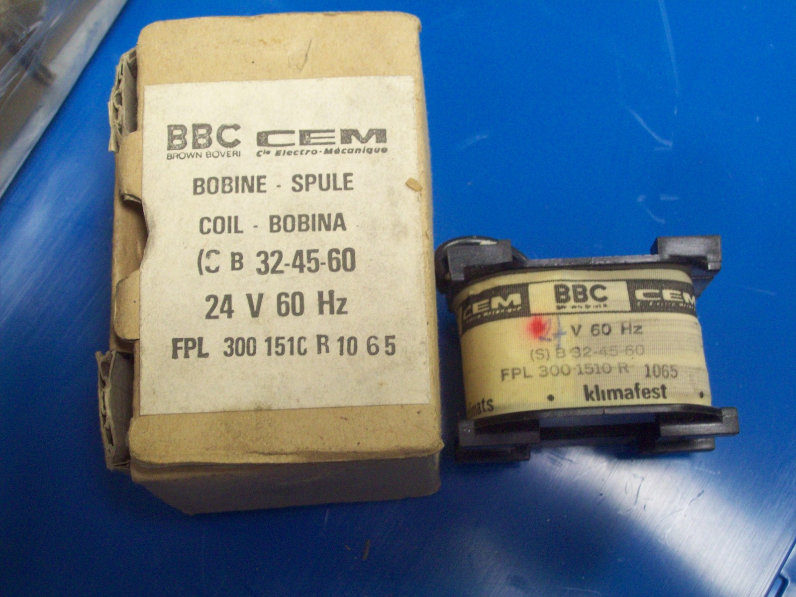 NEW BROWN BOVERI COIL B 32-45-60 , FPL 300-1510-R-10-65