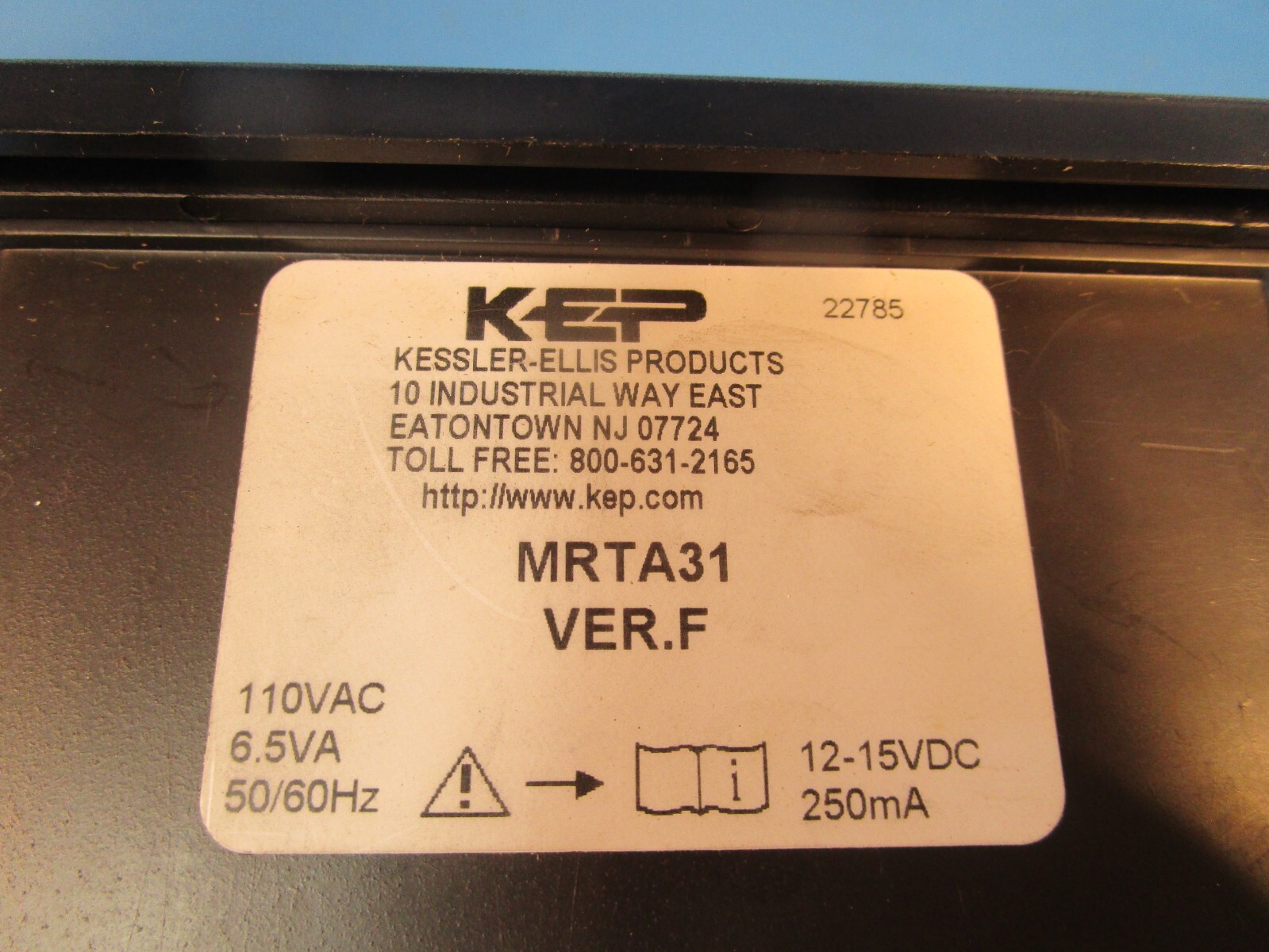 KEP MRTA3A, MINItrol Ratemeter Totalizer, 4-20mA Output, Six Digit Readout