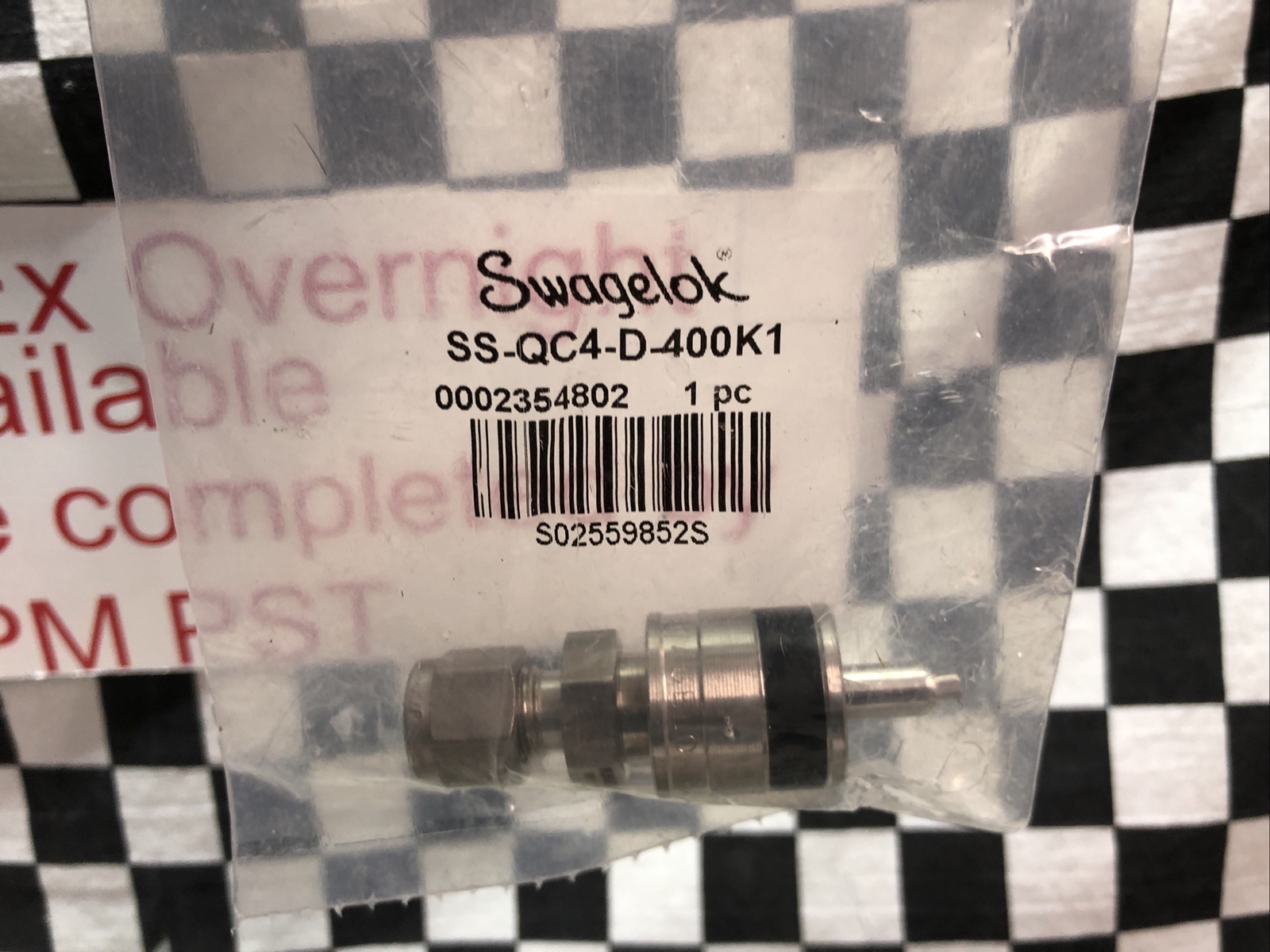 SWAGELOK Quick Connect 1/4″, SS-QC4-B-400K1 & SS-QC4-D-400K1, LOT OF 10 SETS