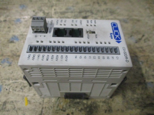 AutomationDirect C0-02DR-D CLICK Koyo Analog CPU Module 24VDC 4IN 4OUT *Tested*