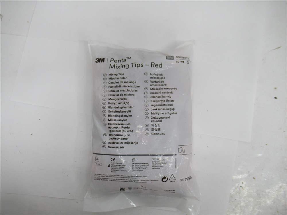 3M 77949 , Penta Mixing Tips (RED)(PK50)