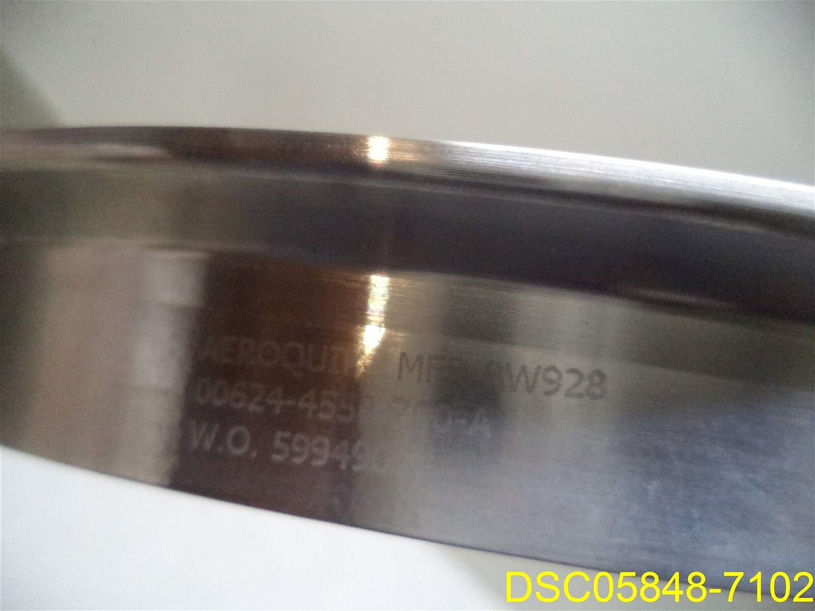 Aeroquip MFR-8W928, 00624-4550-700-A, W.O. 59949057