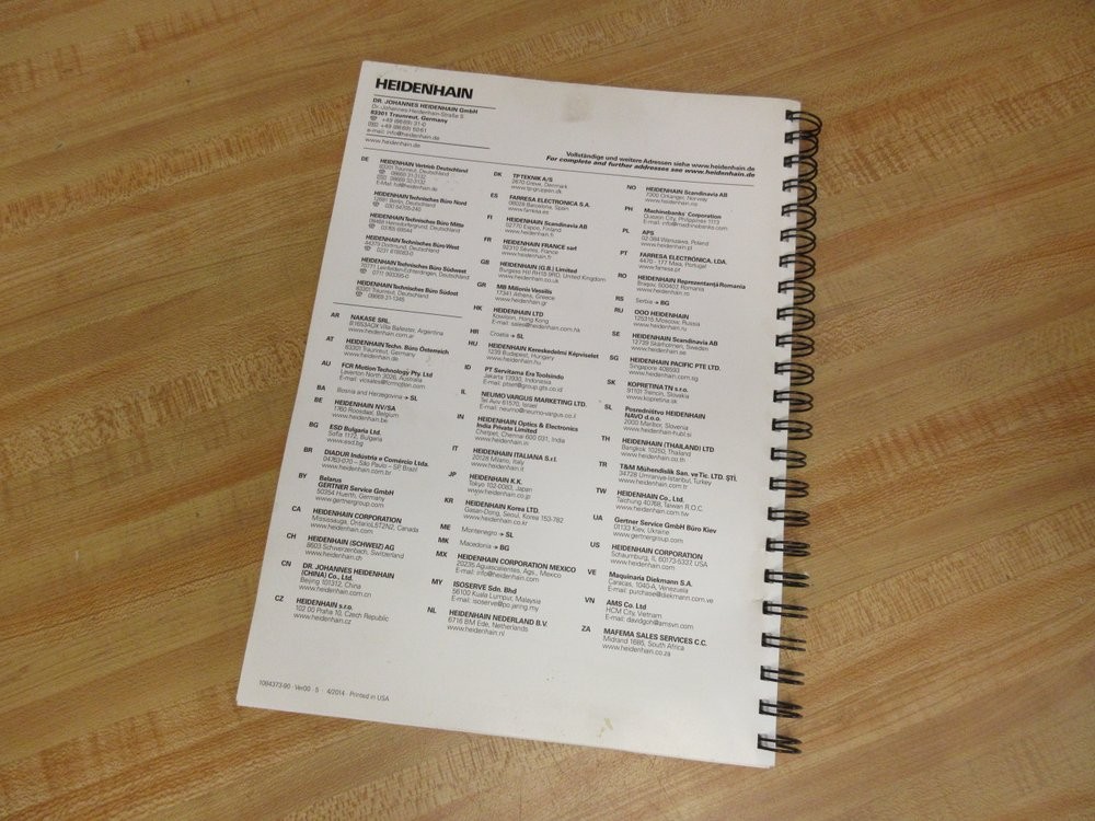 Heidenhain 1084373-90 ACU-RITE Installation Instruction 108437390