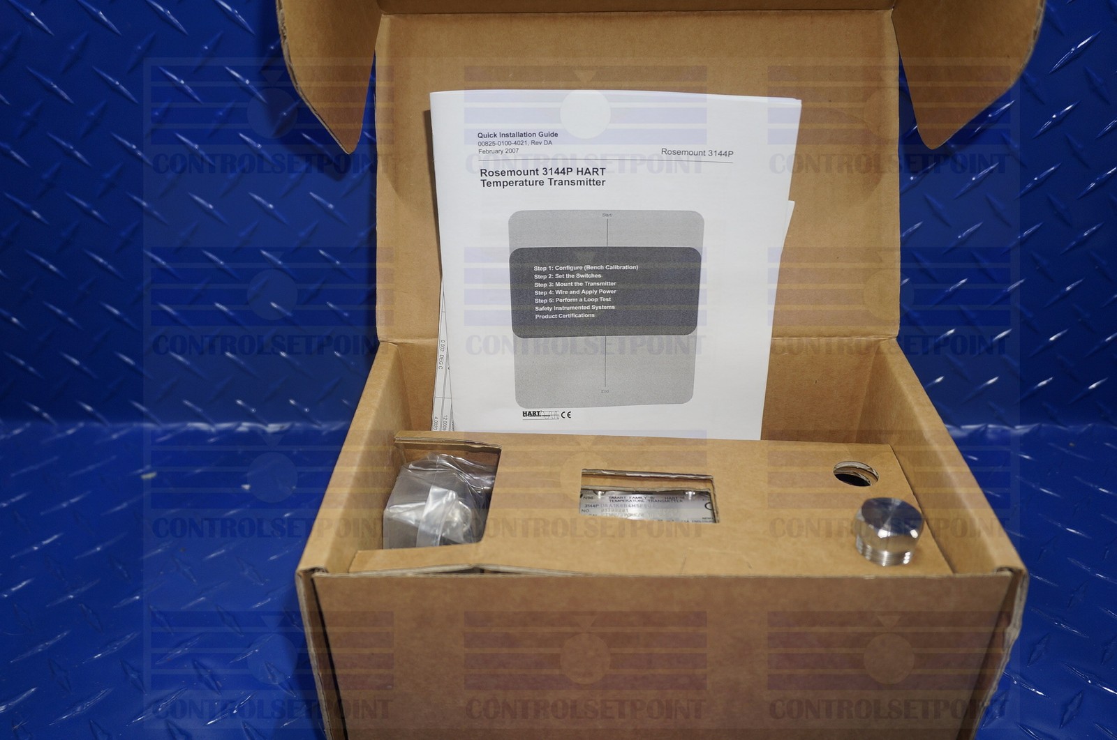 EMERSON ROSEMOUNT 3144PD5A1K6B4M5F5Q4 TEMP TRANS 3144 PD5 ID92201