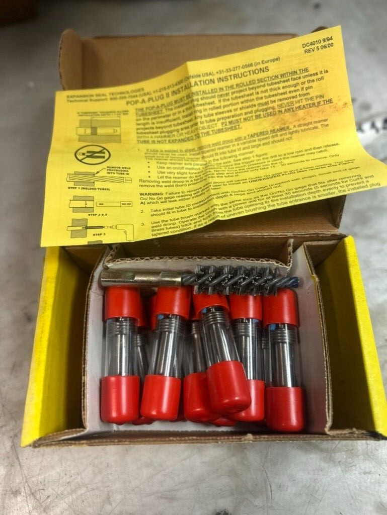 Pop-A-Plug P2-780-C, Box of 10, .780″ Plug Kit, New in Box, Shipped Priority