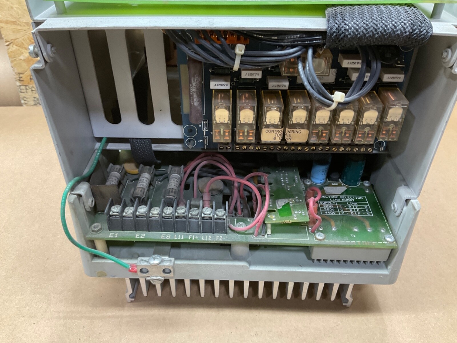 Emerson Quantum II 9500-8202 9500-1100-I 240/480 10/20HP #0125TWC59PR4