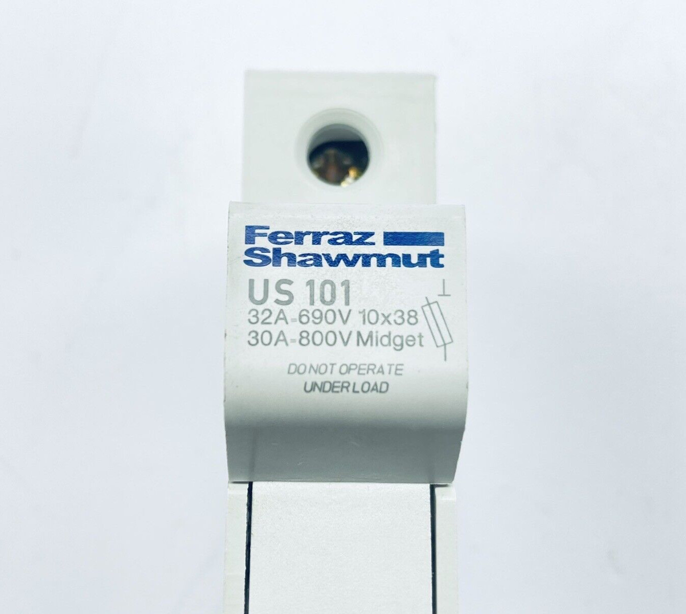 FERRAZ SHAWMUT US101 FUSE HOLDER 32A-690V 30A-800V MODULO STAR UL512 200kA RMS