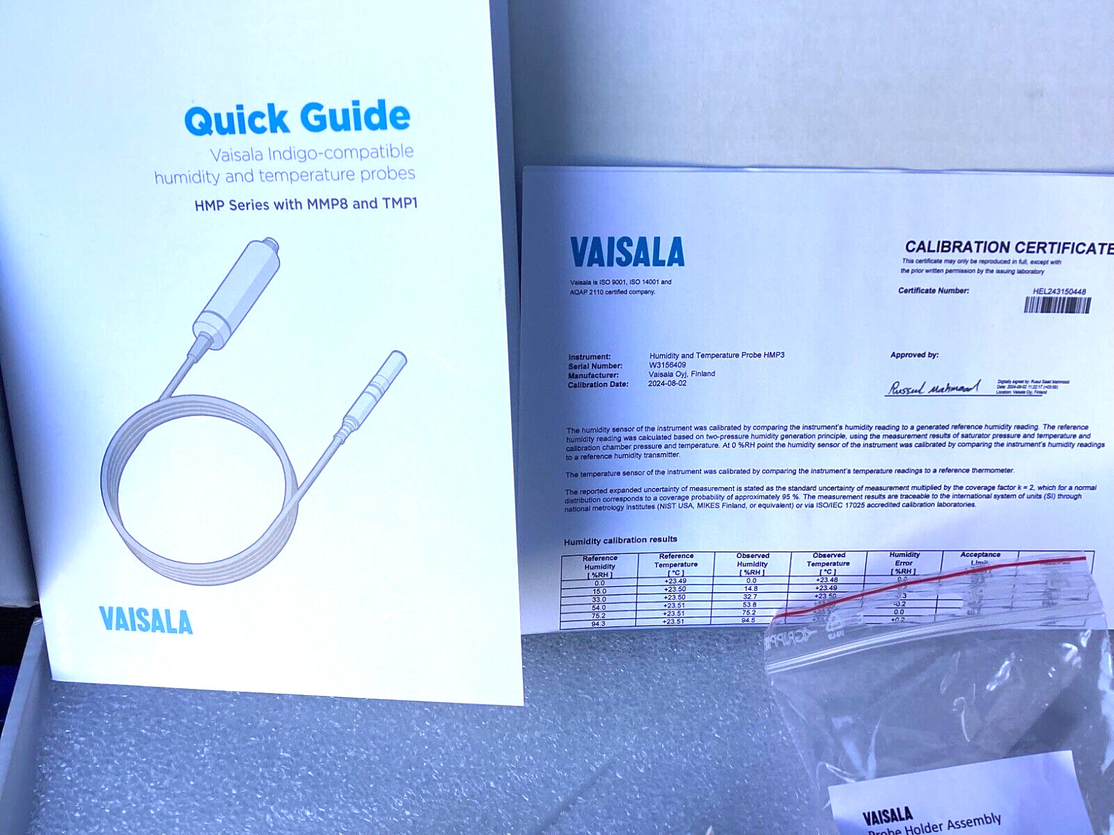 Vaisala HMP3 HMPX 3A1A1A0A000 Humidity and Temperature Probe NEW IN BOX