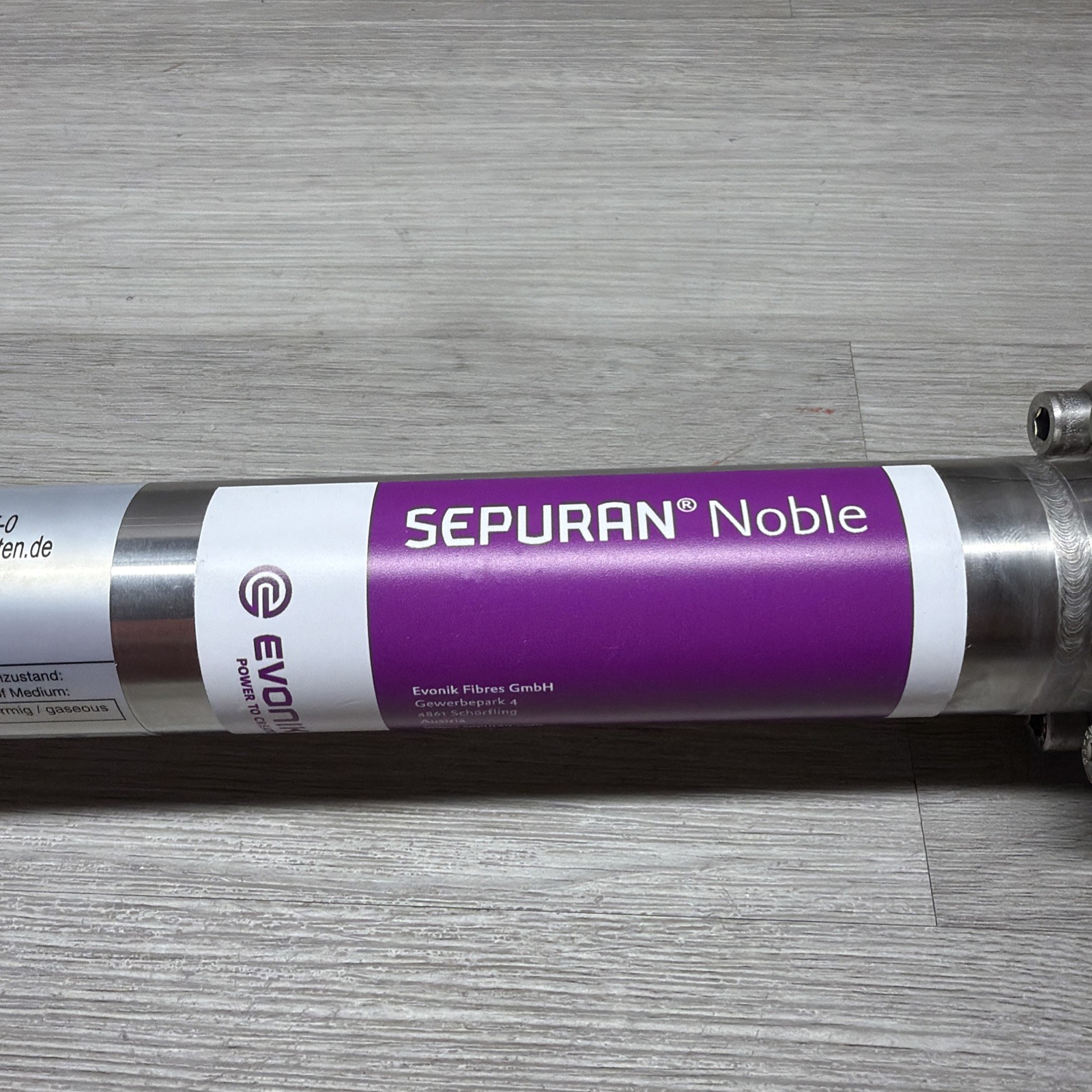 Sepuran Noble 395196.20-19 EVONIK CO2 Separator, New