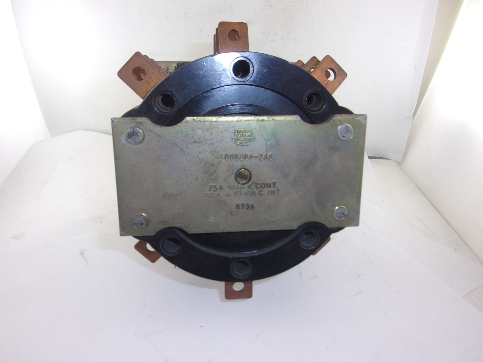 New ~ Electroswitch 105606A-2AS, 75A, 600V, 60A, 600VAC, 8734