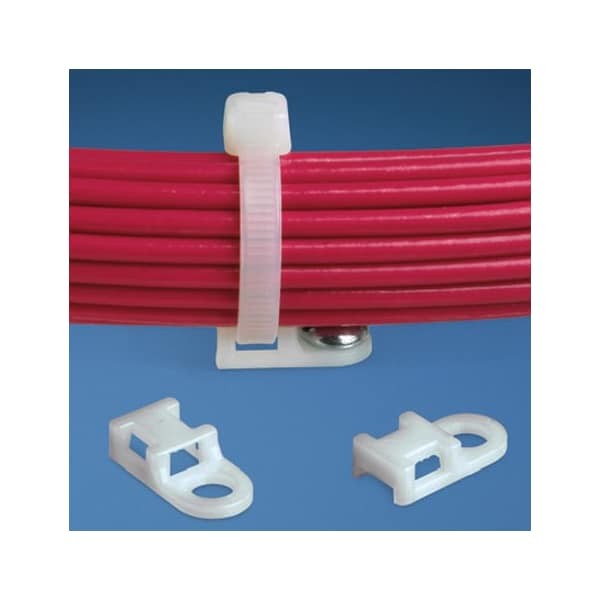Panduit Ta1s10-M Cable Tie Mount, Screw Applied, Pk1000