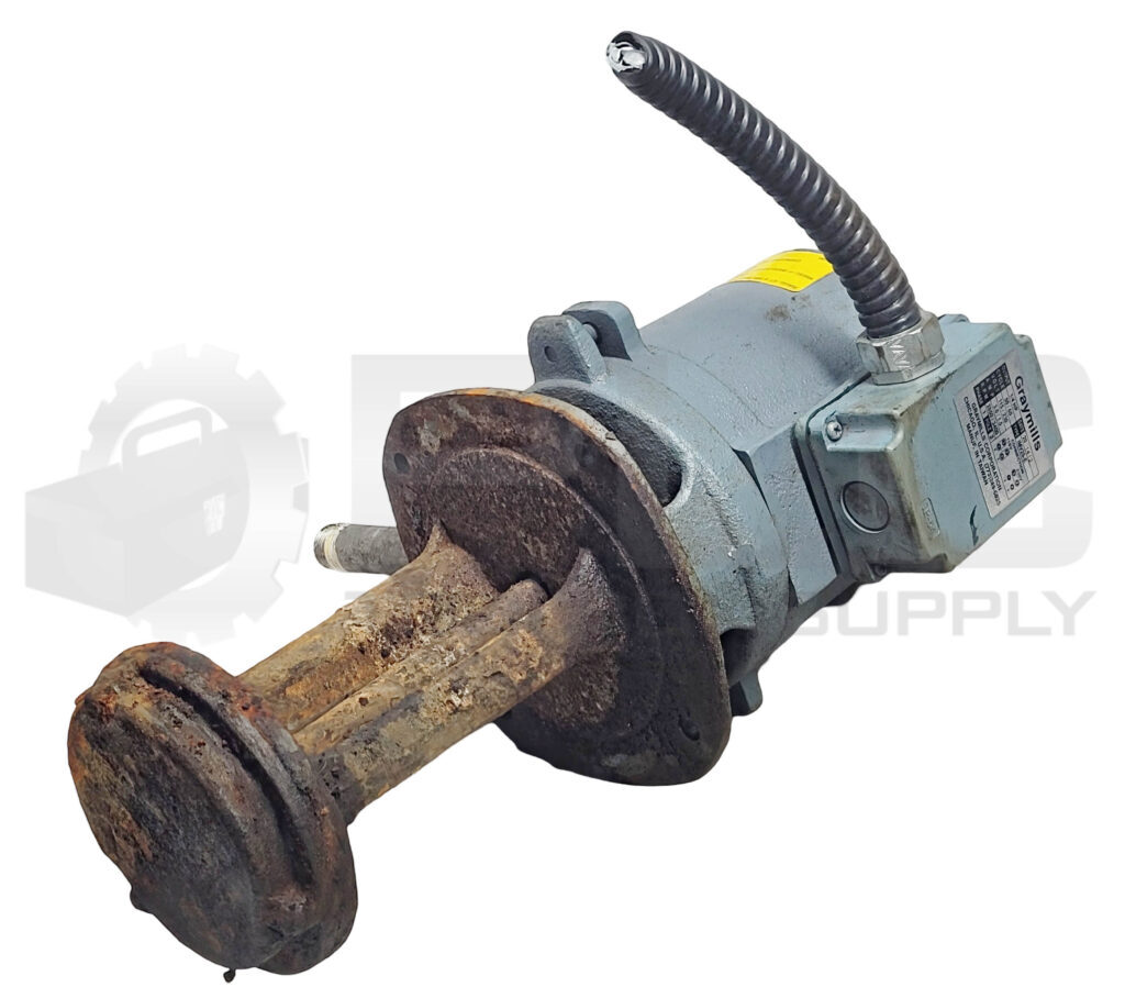 GRAYMILLS IMV25-E IMMERSION PUMP MOTOR 1/4HP 50/60HZ 115/230V 3.0/1.5A
