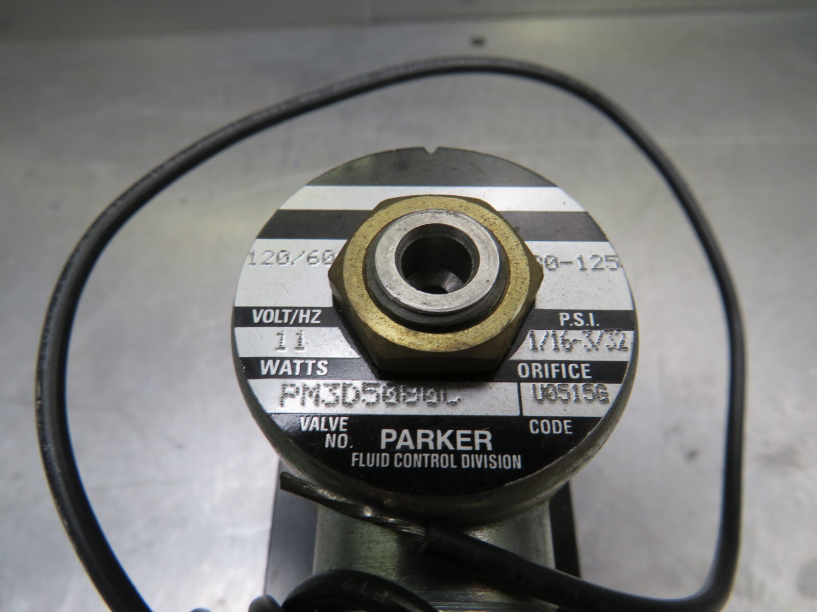 Parker PM3D5080C Valve 120V