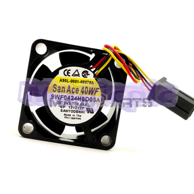 for Fanuc A90L-0001-0507#A 9WF0424H6D05A DC24V 0.08A fan 40*40*20mm 3Pin (1Pcs)