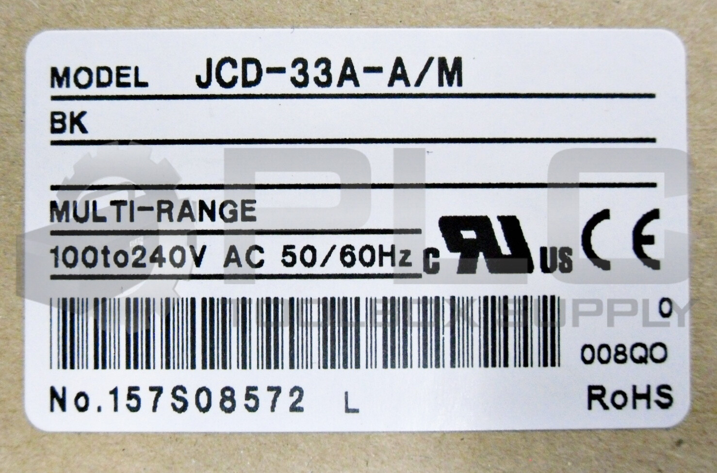 NEW SHINKO JCD-33A-A/M DIGITAL INDICATING CONTROLLER MULTI-RANGE 100 – 240V AC