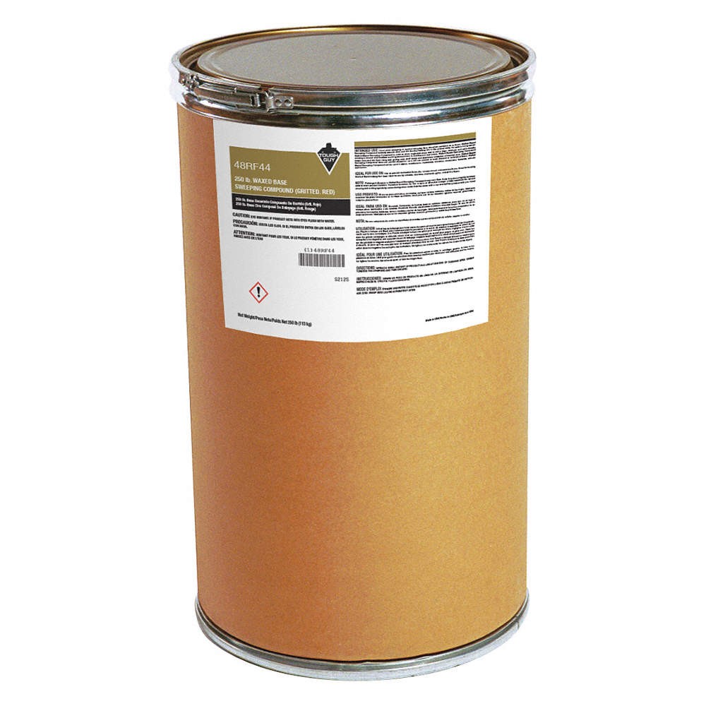 TOUGH GUY 48RF44 Sweeping Compound,Paraffin Oil,250 lb 48RF44
