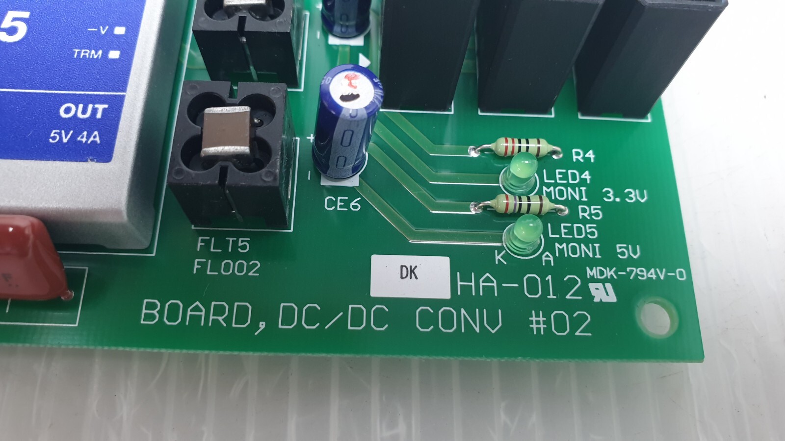 TEL Tokyo Electron Board DC/DC Converter #2, HA-012