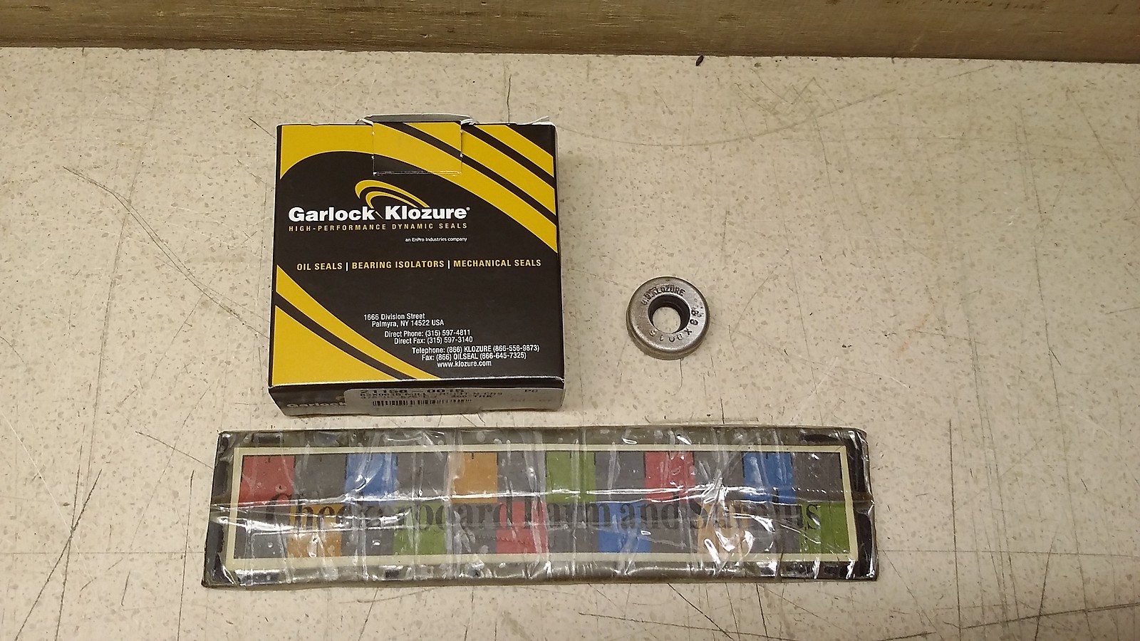 NOS Garlock Klozure Plain Seal 63X0015 21158-0015 5267274-003 5330-01-298-4181
