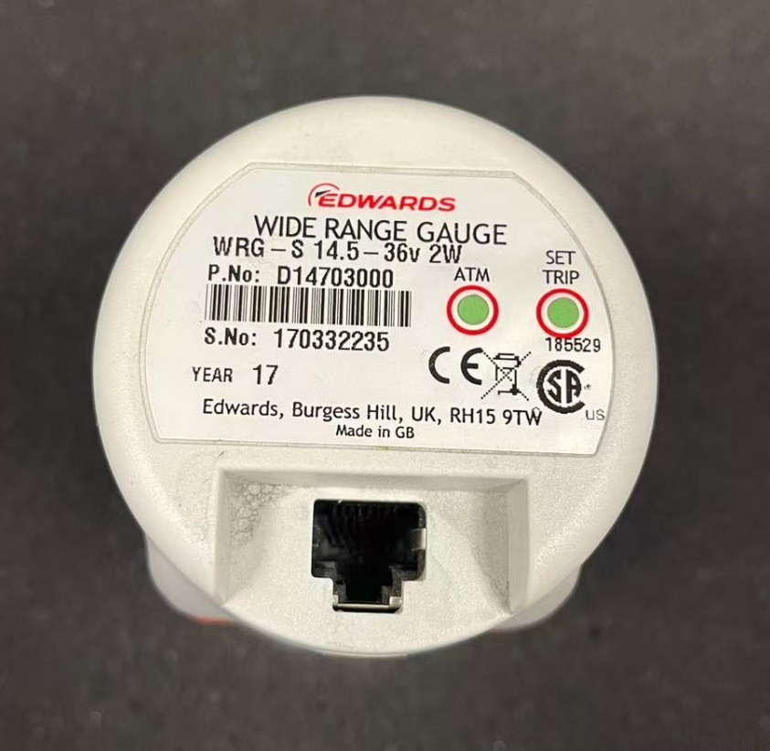 Edwards D14703000 WRG-S-DN40CF Active Wide Range Gauge Atmosphere to 10-9 mbar