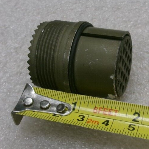 ITT CANNON MS3106F22-14S CIRCULAR CONNECTOR SOCKET 19-PIN #290W