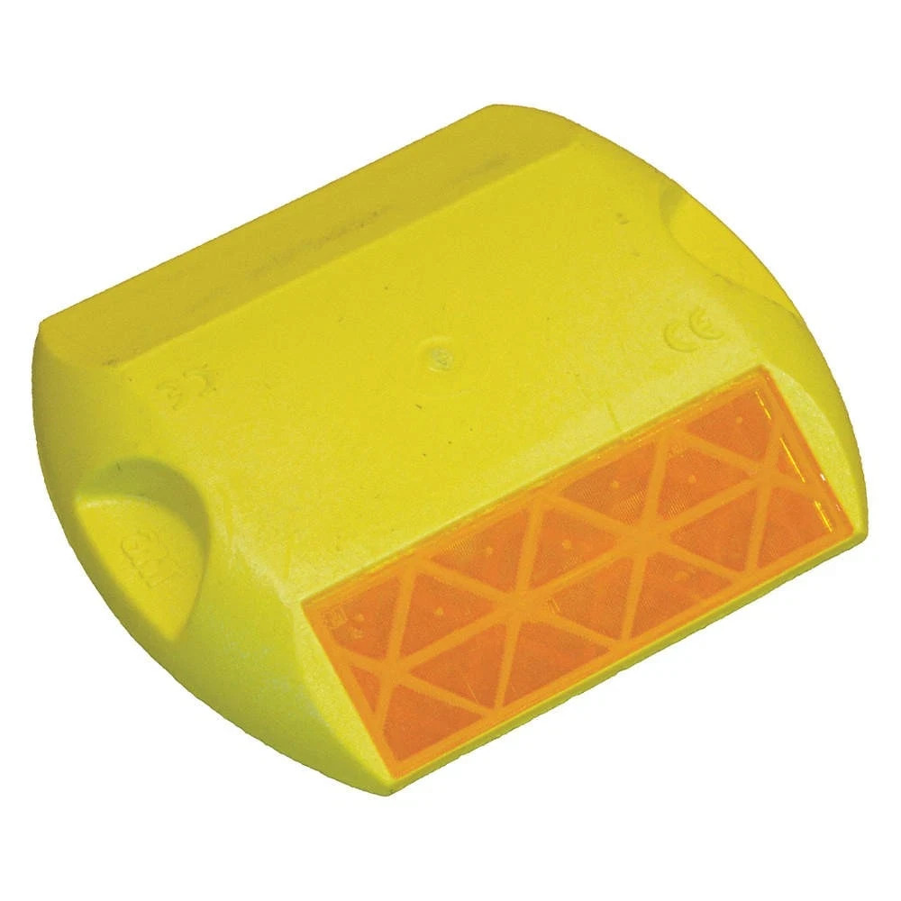 Pavement Marker, Set of 4 – Yellow 4″, 3M RPM-291-Y , L,PK100 49ZW07