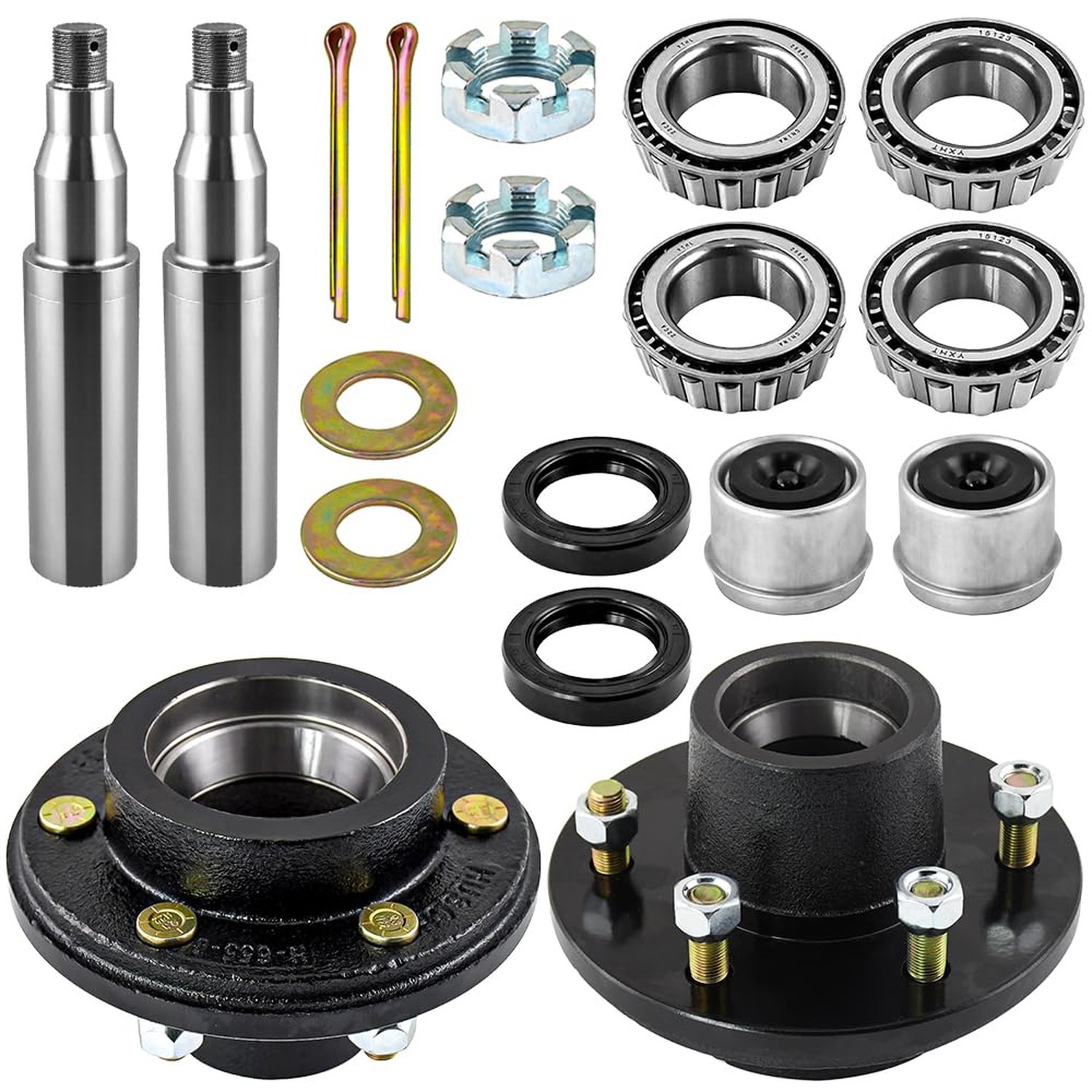 Trailer Idler Hub Kits 6 on 5.5″, 6 Lug Trailer Hub Kits & Round #42 Trailer …