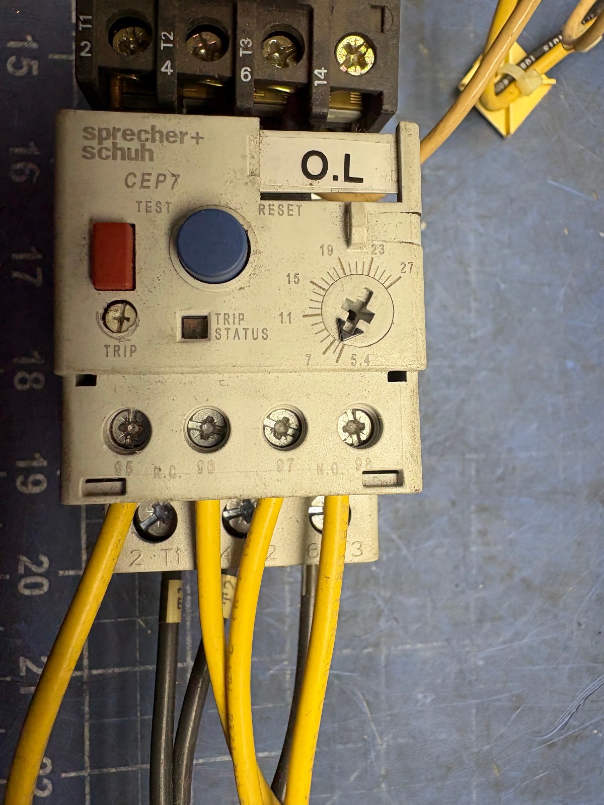 SPRECHER+SCHUH CA3-9-10 CONTACTOR 110/120V COIL W/CEP7-EEEB SER C*SEE PICTURES*