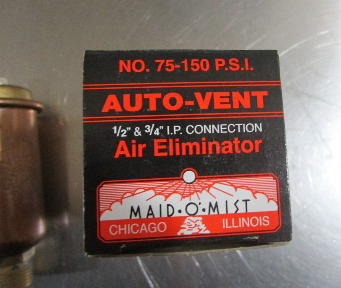 Maid-O-Mist 75-150 P.S.I. Air Eliminator