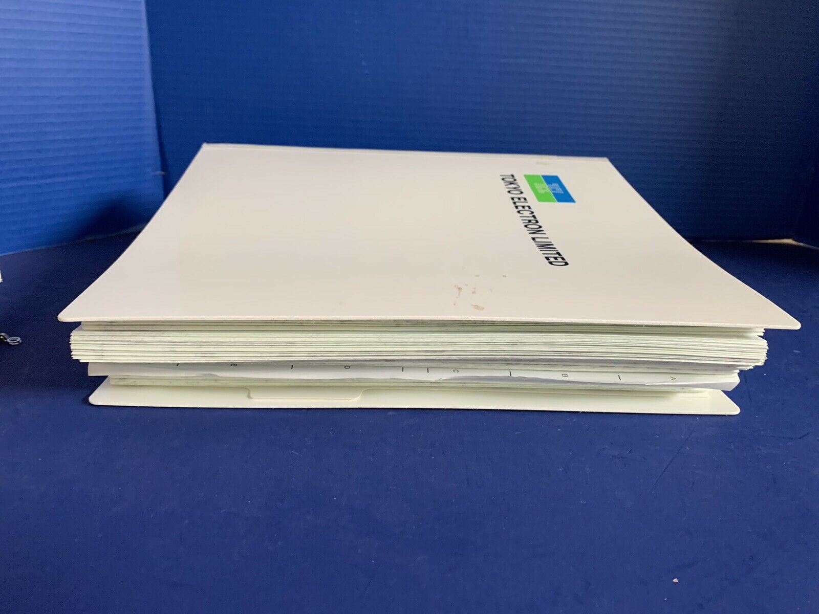 TEL ALPHA-8S-E Vertical LP-CVD AsSG Electrical Drawing Book A00009855304
