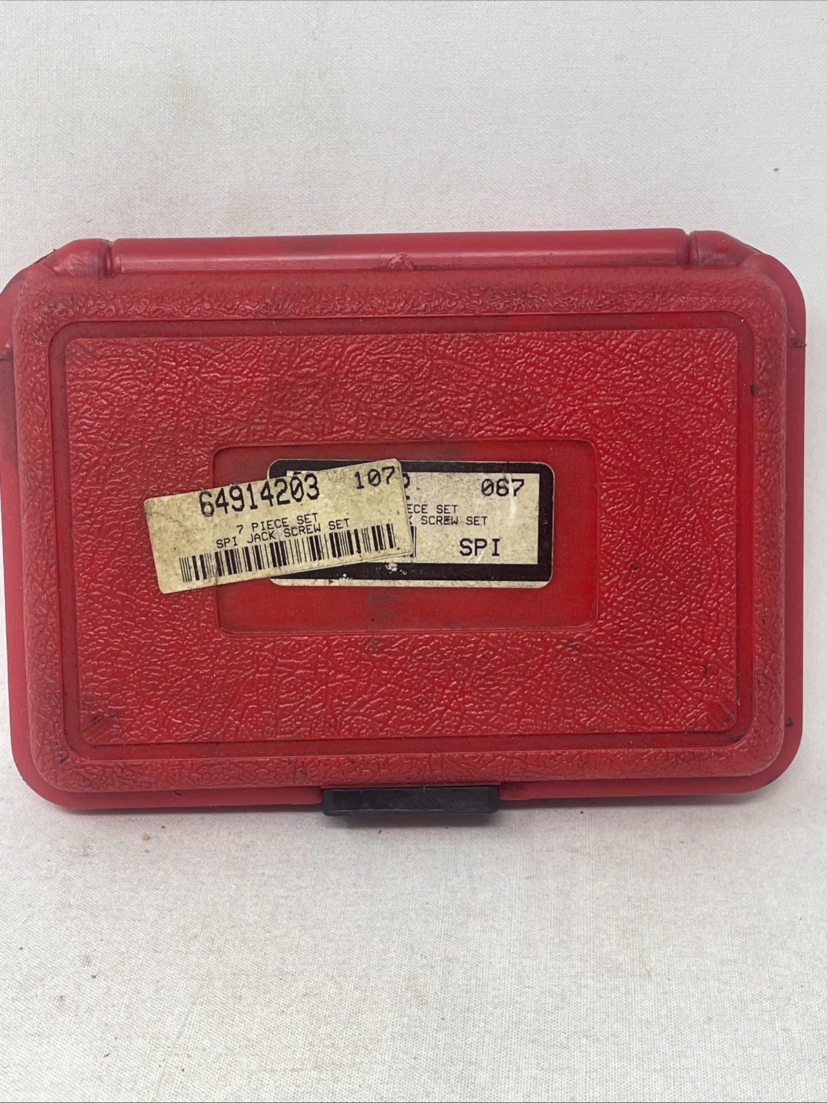 SPI 107 1000Lb Screw Jack Set: 7 Piece 64914203 With Case