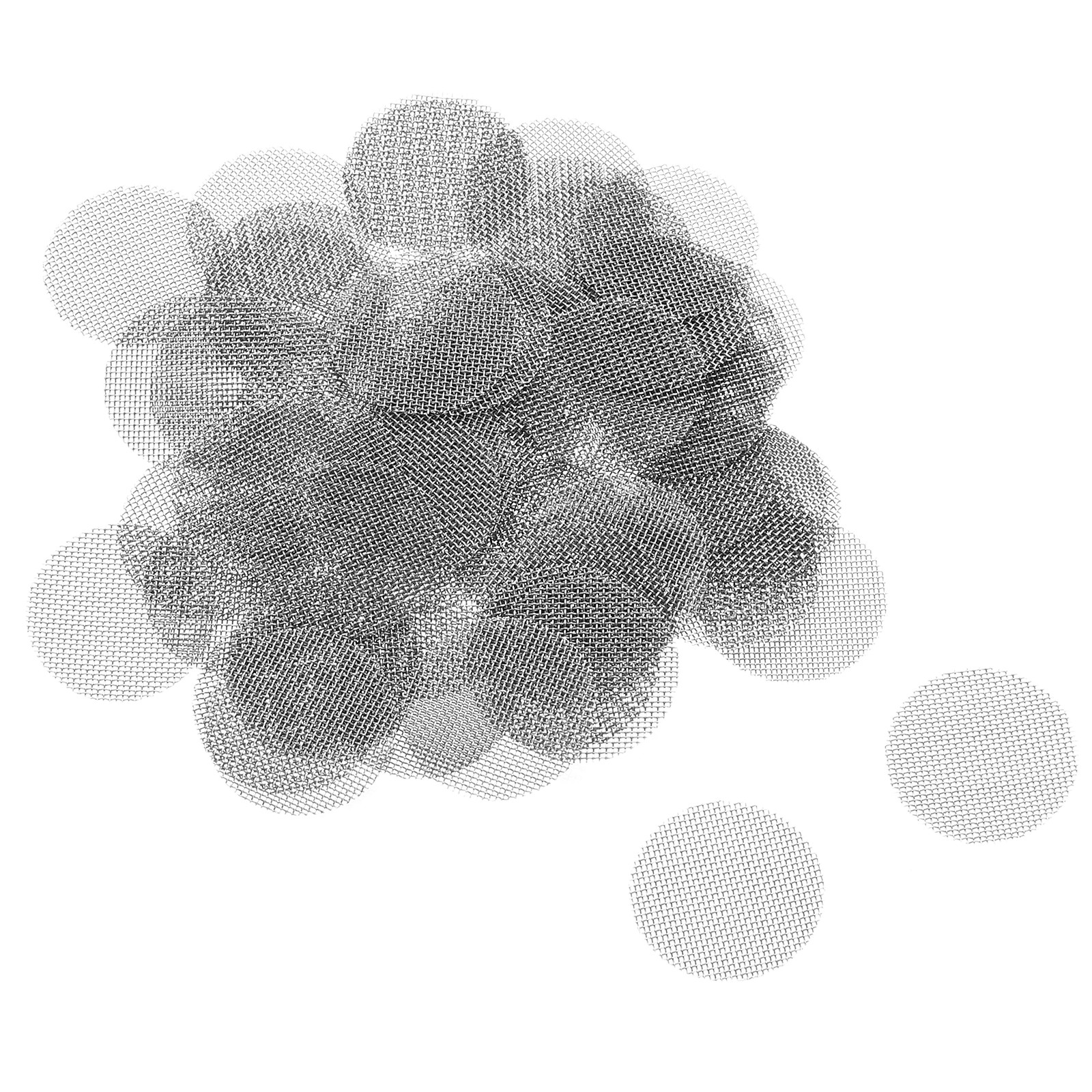 Pipe Screen Stainless Steel Screens, 5/8 Inch (15.8mm) Diameter, Pack of 100